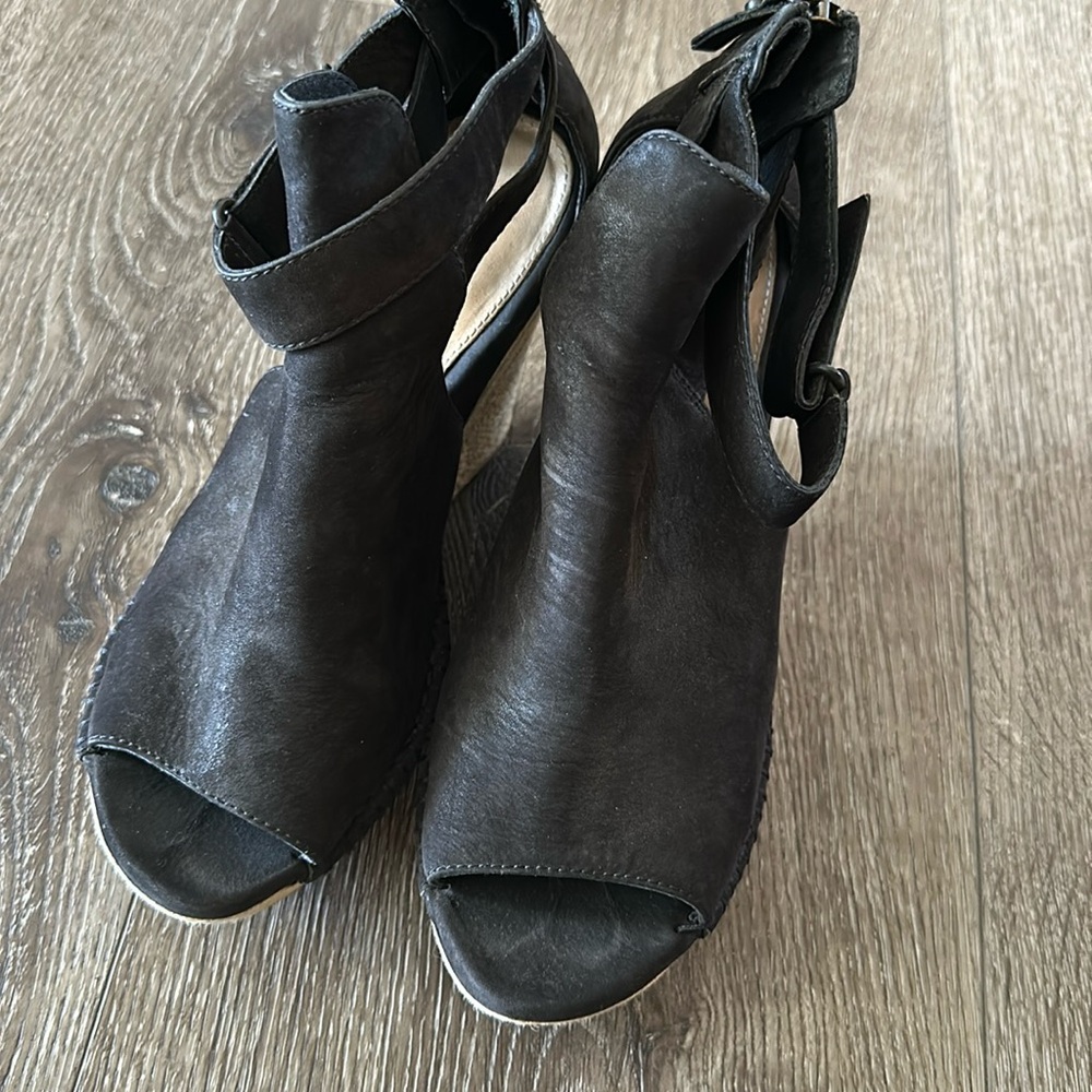 Suede UGG wedges